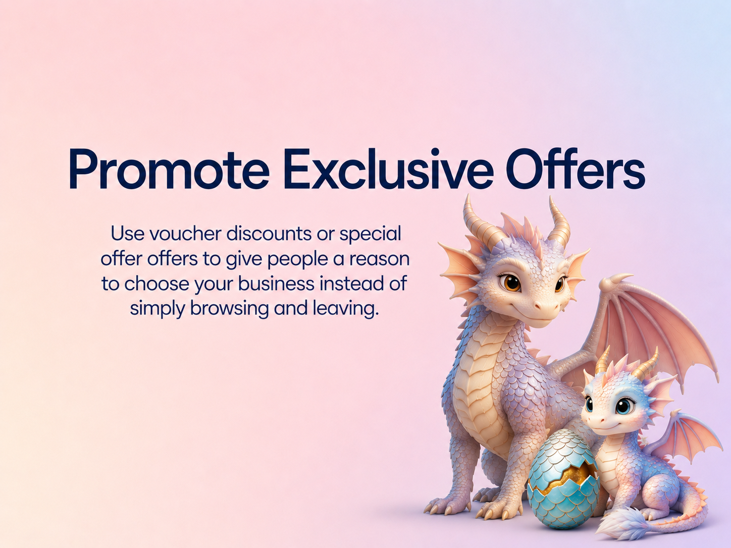 Dragond Promote Exclusive Offers Slide