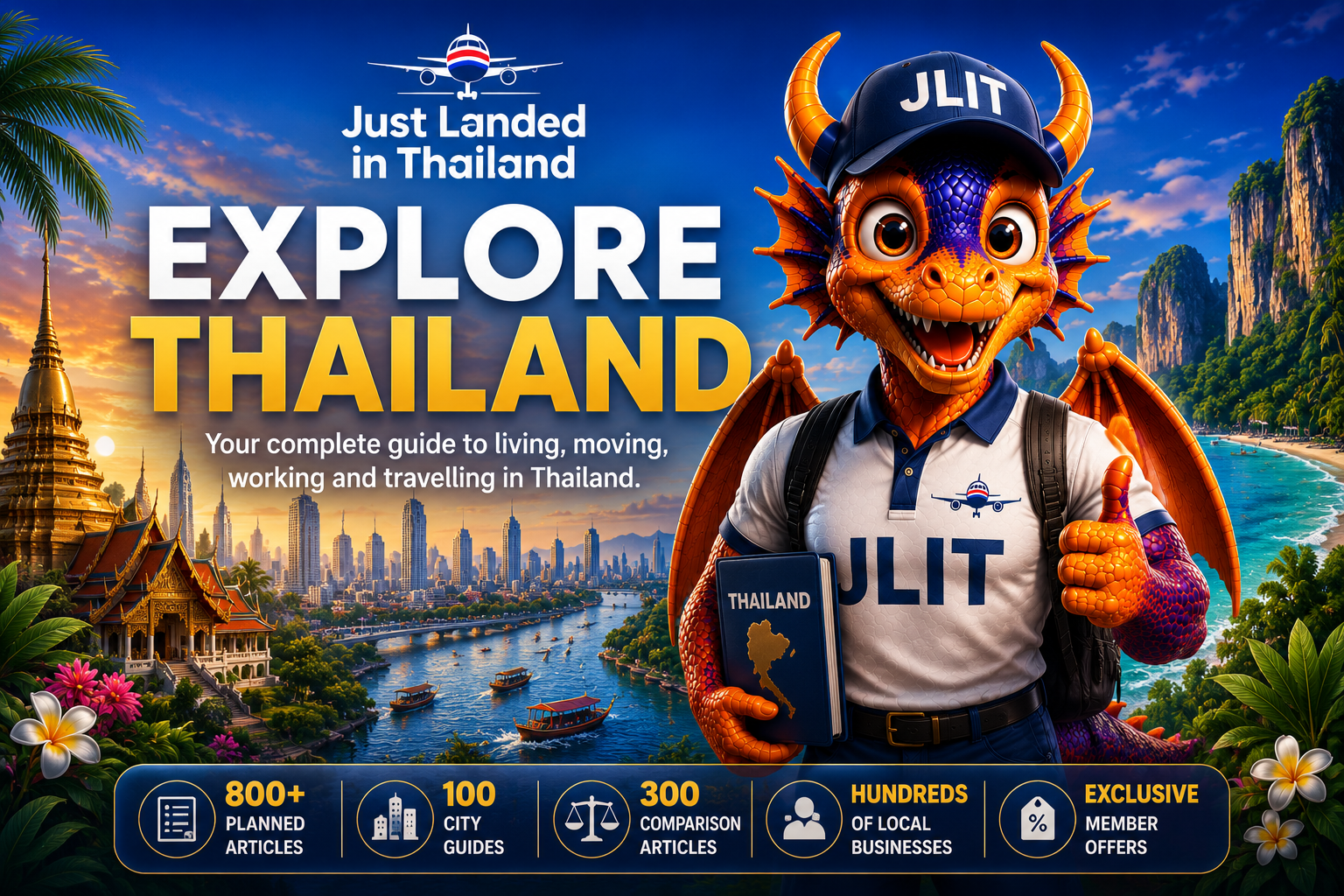 Explore Thailand with Just Landed in Thailand